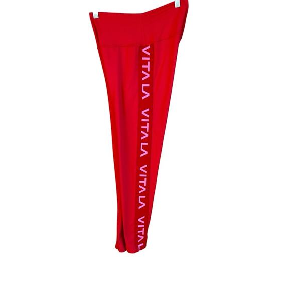 Revolve Vita LA red leggings sz L - Picture 6 of 8